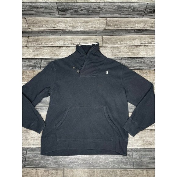 Ralph Lauren Polo Sweater Youth Large Black - Picture 1 of 5